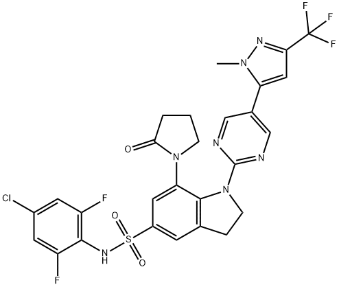 MGAT2-IN-1 Struktur