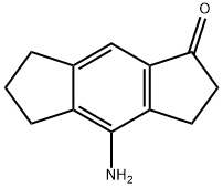 4-amino-1,2,3,5,6,7-hexahydro-s-indacen-1-one Struktur