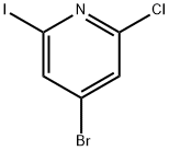 Pyridine, 4-bromo-2-chloro-6-iodo- Struktur