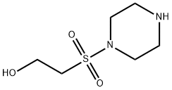 Ethanol, 2-(1-piperazinylsulfonyl)- Struktur