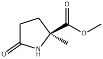 L-Proline, 2-methyl-5-oxo-, methyl ester Struktur