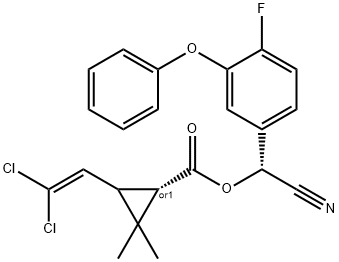 beta-cyfluthrin Struktur