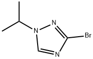 3-bromo-1-(propan-2-yl)-1H-1,2,4-triazole Struktur