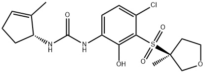 CXCR2-IN-68 Struktur