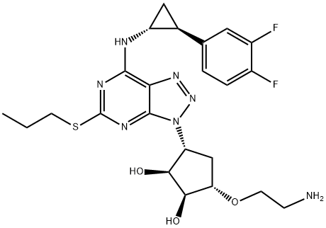 Ticagrelor Amine Derivative Struktur