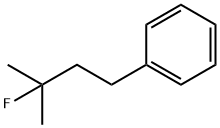 Benzene, (3-fluoro-3-methylbutyl)- Struktur