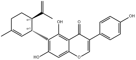 Isoficusin A Struktur