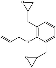 2,2’-[[2-(Allyloxy)-1,3-phenylene]bis(methylene)]bis(oxirane) Struktur