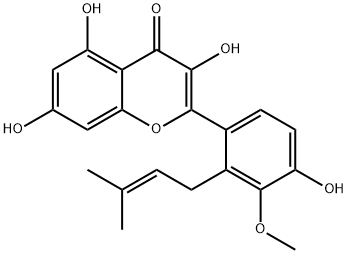 2'-Prenylisorhamnetin Struktur