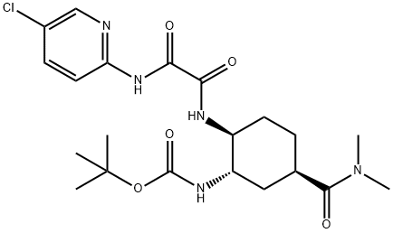 Edoxaban Impurity 24 (1S,2S,4R) Struktur