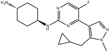 Casein Kinase inhibitor A86 Struktur