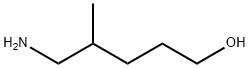 1-Pentanol, 5-amino-4-methyl- Struktur