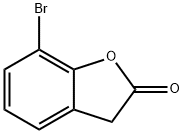 2(3H)-Benzofuranone, 7-bromo- Struktur