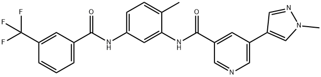 CSF1R-IN-1 Struktur