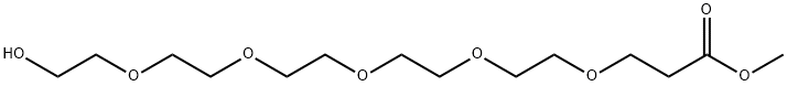 Hydroxy-PEG5-methyl ester Struktur