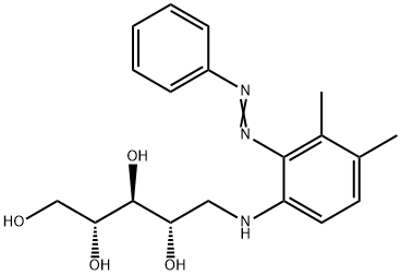 1-deoxy-1-[2-(phenylazo)-3,4-xylidino]-D-ribitol 