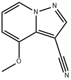 Pyrazolo[1,5-a]pyridine-3-carbonitrile, 4-methoxy-, 2110326-74-2, 結(jié)構(gòu)式