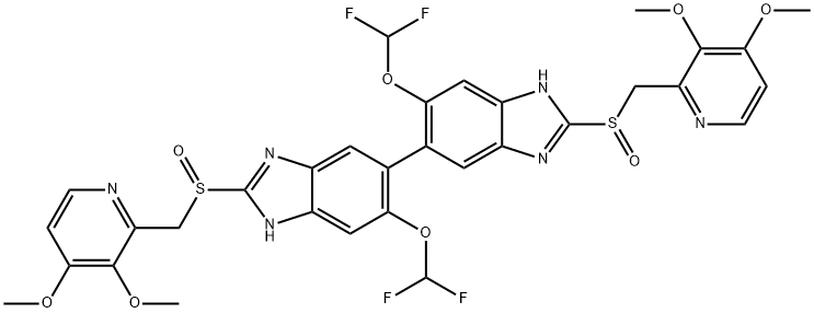 Pantoprazole EP IMpurity E Struktur