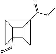 Methyl (1S,2R,3R,8S)-4-formylcubane-1-carboxylate Struktur