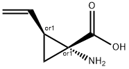 Cyclopropanecarboxylic acid, 1-amino-2-ethenyl-, (1R,2S)-rel- (9CI) Struktur