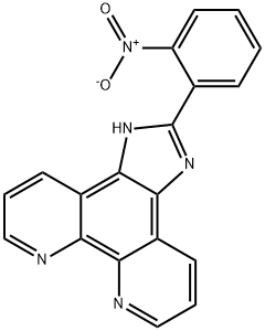 2-(2-nitrophenyl)iMidazole[4,5f][1,10]phenanthroline Struktur