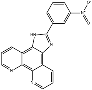 2-(3-nitrophenyl)iMidazole[4,5f][1,10]phenanthroline Struktur