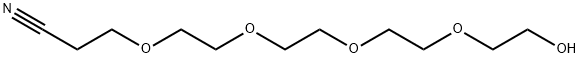 Hydroxy-PEG4-nitrile Struktur