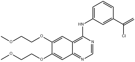 Erlotinib Impurity 1 Struktur