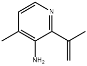 3-Pyridinamine, 4-methyl-2-(1-methylethenyl)- Struktur