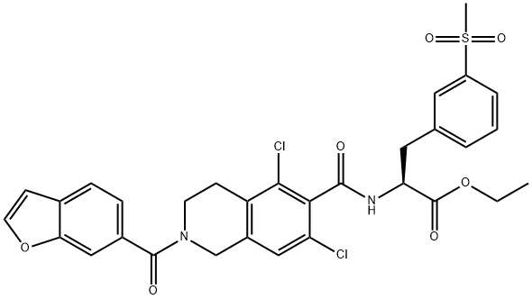 Lifitegrast Impurity 14 Struktur