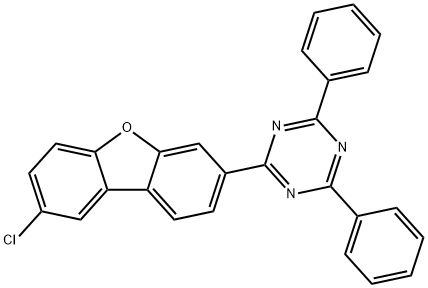 1,3,5-Triazine, 2-(8-chloro-3-dibenzofuranyl)-4,6-diphenyl-