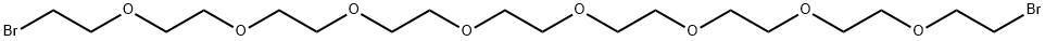 3,6,9,12,15,18,21,24-Octaoxahexacosane, 1,26-dibromo- Struktur