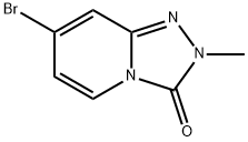 1,2,4-Triazolo[4,3-a]pyridin-3(2H)-one, 7-bromo-2-methyl- Struktur