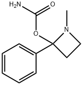 2-Azetidinol,1-methyl-2-phenyl-,carbamate(ester)(8CI) Struktur