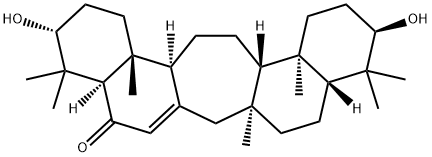 3α,21β-Dihydroxy-C(14a)-homo-27-norgammaceran-14-en-16-one