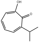 2,4,6-Cycloheptatrien-1-one,2-hydroxy-7-(1-methylethyl)-(9CI) Struktur