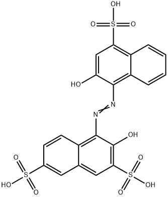 HydroxyNaphtholBlue Struktur