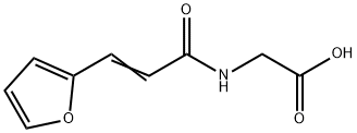 3-(2-furylacryloyl)glycine Struktur