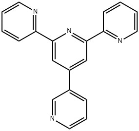 4'-(pyridin-3-yl)-2,2':6',2''-terpyridine Struktur