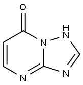 1H,7H-[1,2,4]triazolo[1,5-a]pyrimidin-7-one Struktur