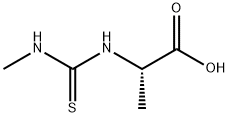 L-Alanine,N-[(methylamino)thioxomethyl]-(9CI) Struktur