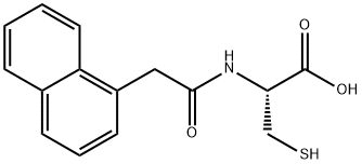 L-Cysteine, N-[2-(1-naphthalenyl)acetyl]- Struktur