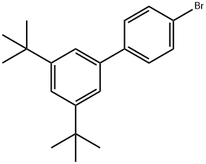 1,1'-Biphenyl, 4'-bromo-3,5-bis(1,1-dimethylethyl)- Struktur