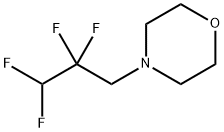 Morpholine, 4-(2,2,3,3-tetrafluoropropyl)- Struktur