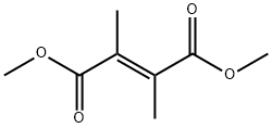 2-Butenedioic acid, 2,3-dimethyl-, 1,4-dimethyl ester, (2E)- Struktur