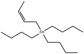 Stannane, (2Z)-2-buten-1-yltributyl- Struktur