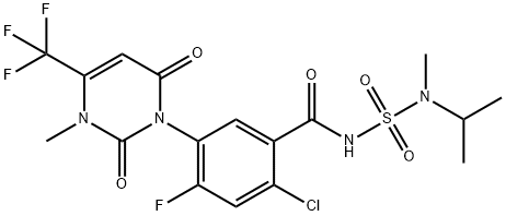 Saflufenacil Struktur