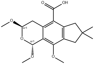 Illudacetalic acid Struktur