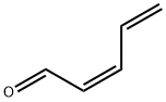 2,4-Pentadienal, (2Z)- Struktur