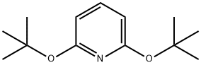 Pyridine, 2,6-bis(1,1-dimethylethoxy)- Struktur